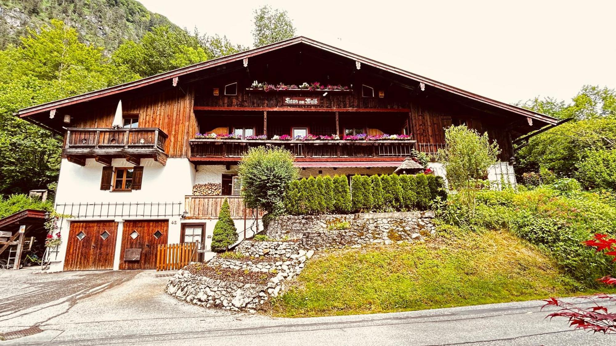 Haus Am Wald -Fewo 2 Marktschellenberg Exterior photo